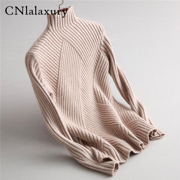 

turtleneck sweater women fashion 2020 autumn winter black women knitted pullovers long sleeve jumper pull femme clothing1, White;black