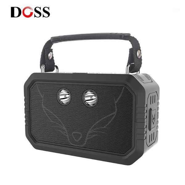 

doss traveler outdoor bluetooth v4.0 speaker waterproof ipx6 portable wireless speakers 20w stereo with bass and1