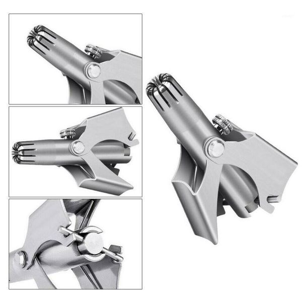 

electric nose & ear trimmers 2021 for man stainless steel manual trimmer shaving hair shaver face care washable device1