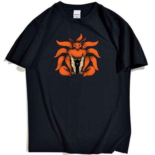 

naruto japanese anime t shirts 's cartoon animal kurama tee shirt for printed retro oversize t shirt sport hooded sweatshirt hoodie