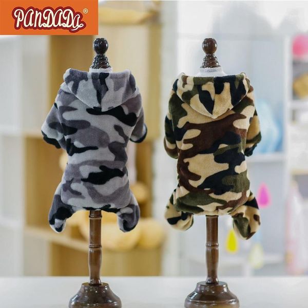 

pet hoodie autumn winter warm camouflage dogs cashmere thickened coats puppy clothes s-xxl1