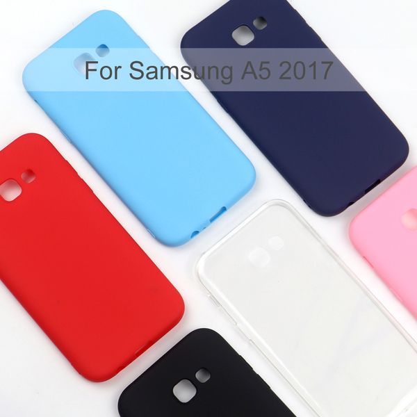 

silicone a520 mobile phone tpu soft back case cover coque funda for samsung galaxy a5