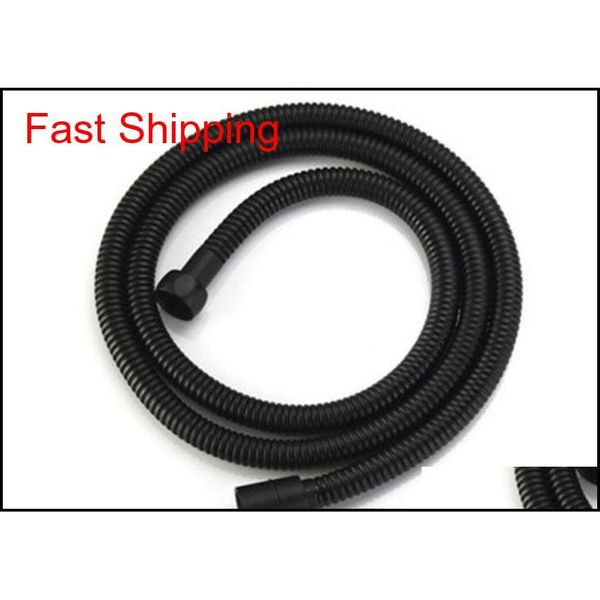 

black or gold stainless steel handheld shower hose 150cm long or balck / gray pvc hose bathroom accessories expl qylwdh dh_seller2010