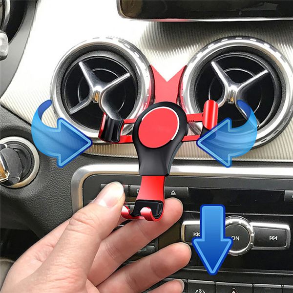 

universal gravity magnetic mount for benz gla cla a-class b- class car air vent cell phone navigation stand holder