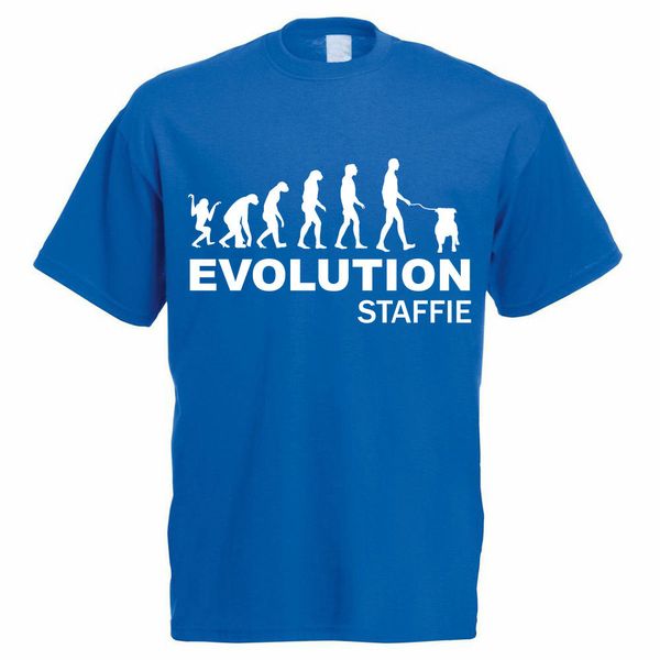 

fashion casual men t shirt evolution staffie bull terrier / dog / funny / gift idea themed men's t shirt sport hooded sweatshirt hoodie