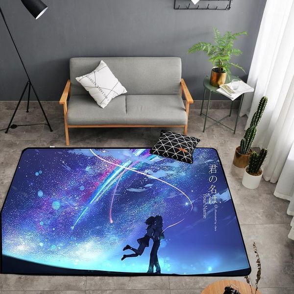 

cushion/decorative pillow anime your name kiminonawa door mat rug carpet floor bedroom doormat non-slip cartoon gifts1