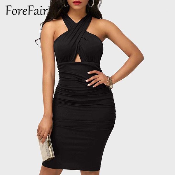 

forefair midi bandage dress vestidos summer 2019 women stretch bodycon dresses sleeveless strapless celebrity party dress1, Black;gray