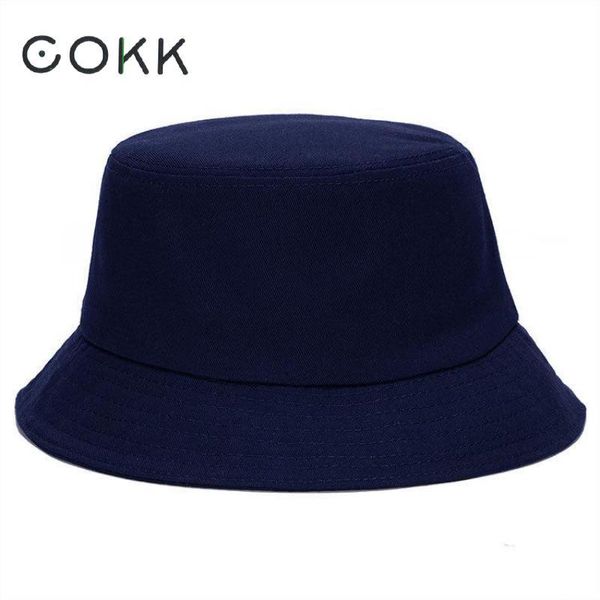 

cokk panama hats for for women bucket hat men portable foldable flat solid color diy bob sun hat visor summer swy bbyfqo bdehome, Blue;gray