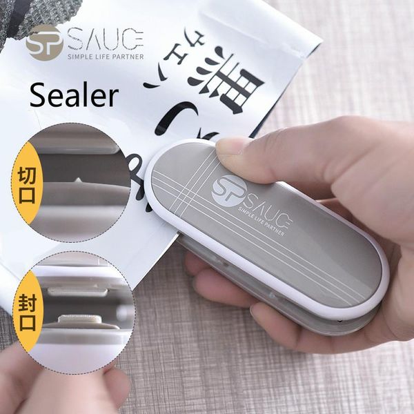

bag clips japan mini portable dual function sealing machine small household plastic cutting