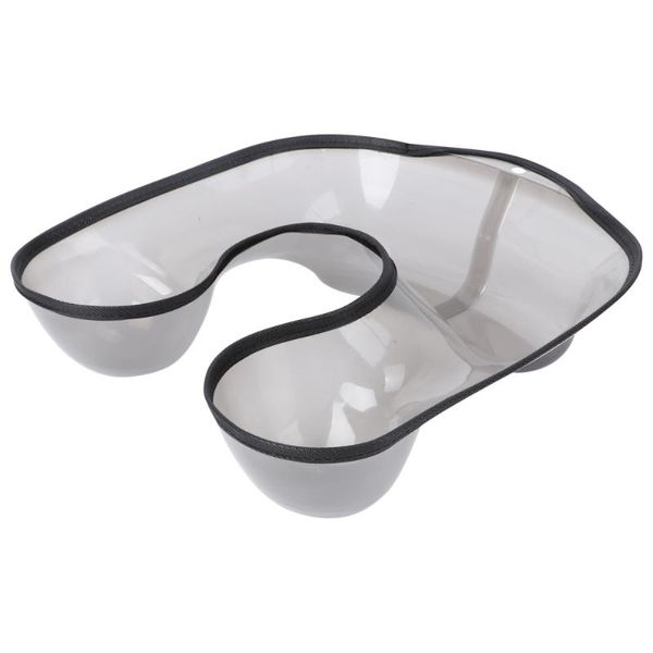

1pc professional hair coloring shoulder neck tray water tray barber hair dyeing perming cistern hairdressing tool (blac