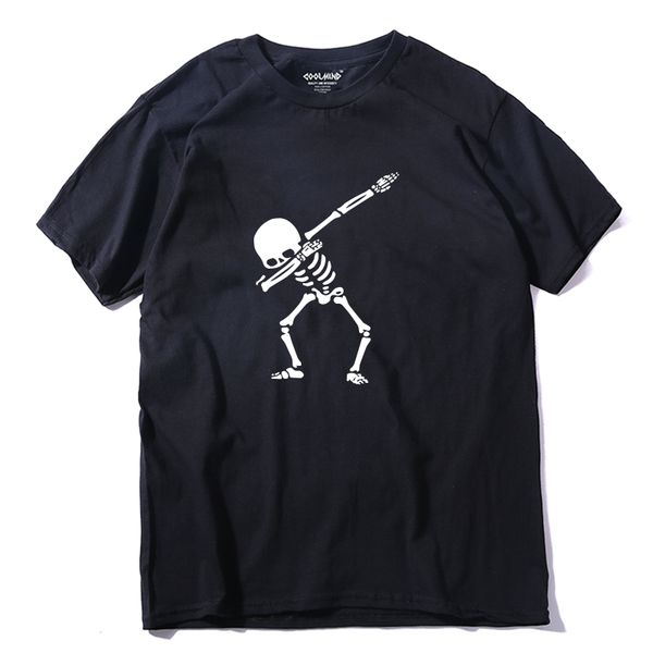

da0113a short sleeve dabbing print skull men t shirt casual o-neck summer mens tee shirts o-neck tshirt sport hooded sweatshirt hoodie