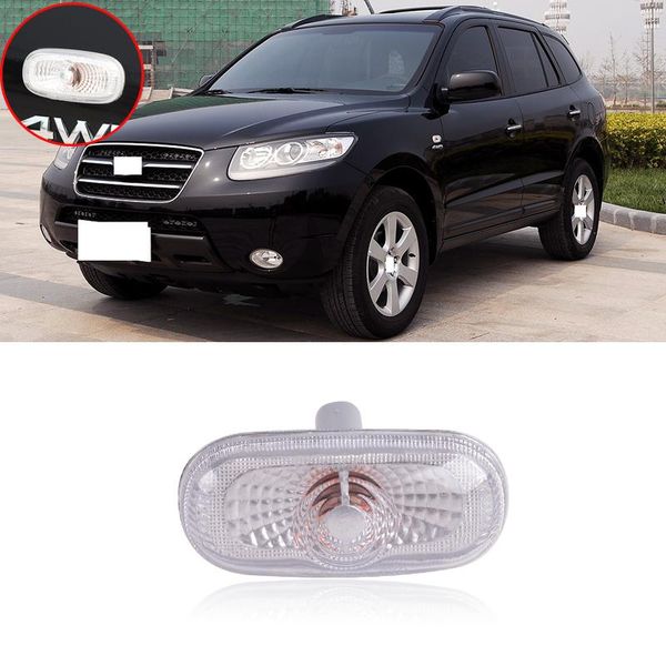 

capqx fender боковой габаритный light боковой фонарь указателя поворота для santa fe 2006-2012 2.4l 2.7l соната 2005-2010 oem # 92303 3k000
