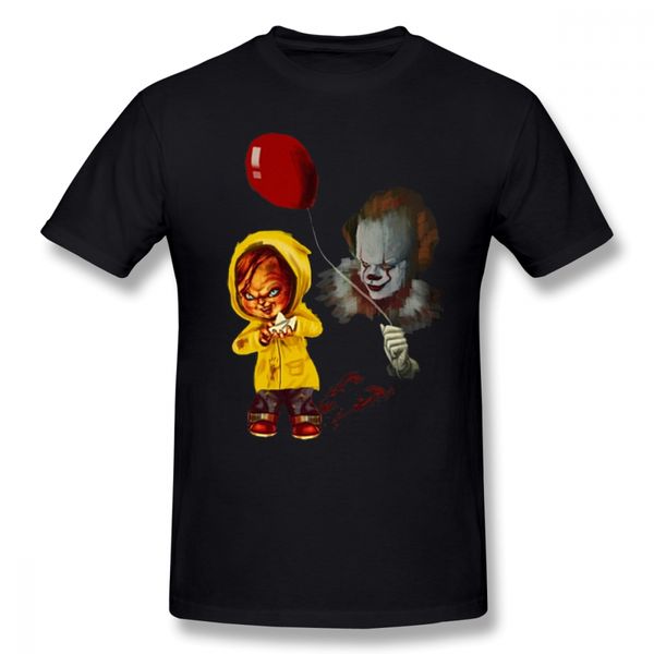 

alloween gift chucky the clown men t shirt hiphop random 4xl 5xl 6xl cotton short sleeve men's clothes sport hooded sweatshirt hoodie