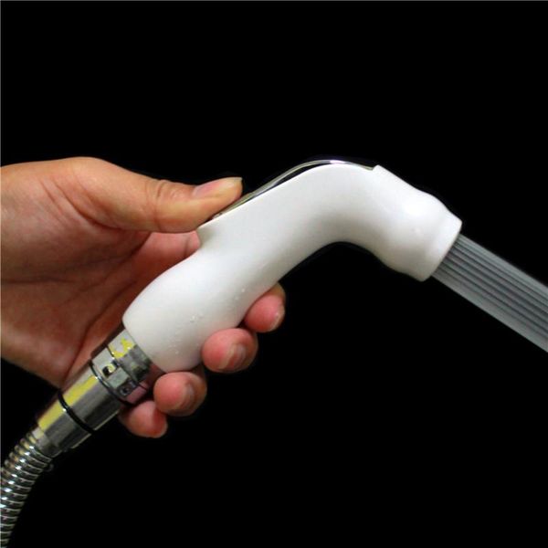 

bidet faucets white handheld toilet shattaf single way bathroom faucet sparyer shower head kitchen pull out replacement spray nozzle