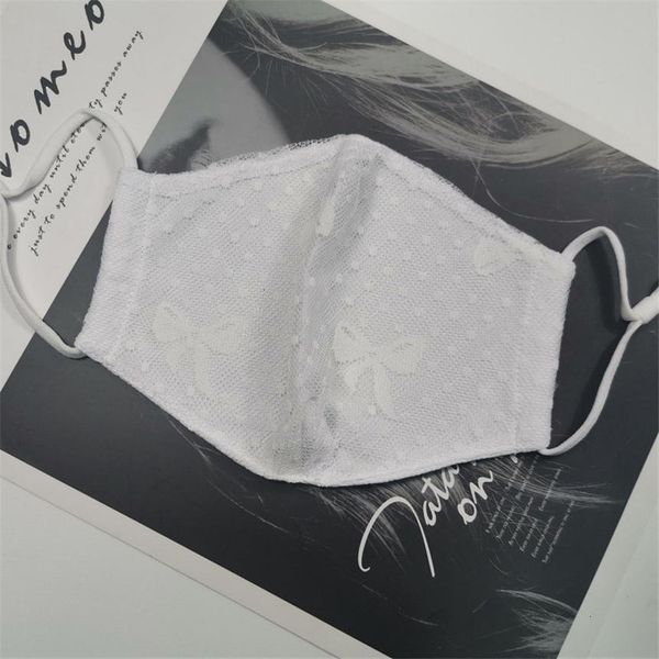 

factory price dhl lace designer masks women fashion face double-layer breathable thin cotton cloth mask female dustproof