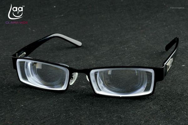 

glasses men limit clara vida standard men masculine goc high myopic myodisc myopia glasses with 1.56 index lenses -15d pd641, Silver