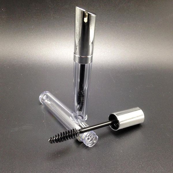 

storage bottles & jars 5ml silver mascara abottle, empty eyelash growth liquid bottle, eyeliner tube, cosmetic container