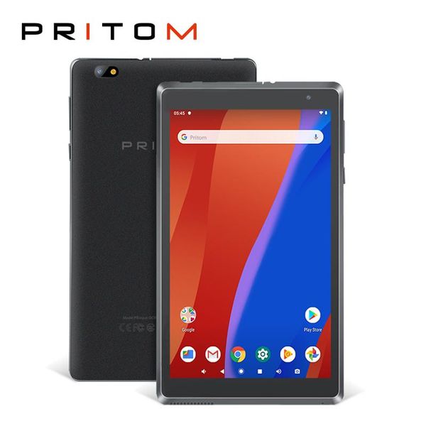 

tablet pc pritom l8 8'' android 9.0 wifi tablets 2gb 32gb tab quad core hd ips screen 8.0mp camera support multi-language