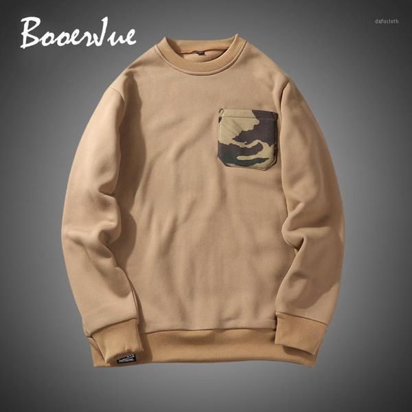 

camo hoodies men 2020 camouflage pocket sweatshirts pullover patchwork male o-neck slim fit mens solid hoodies1, Black