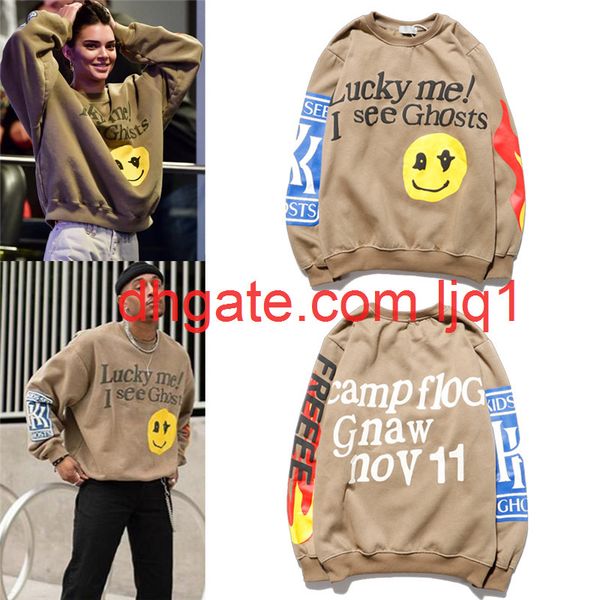 

2021 fashion men's hoodie hip hop men's letter printed hoodie sweatshirt men's and women's autumn hoodie black