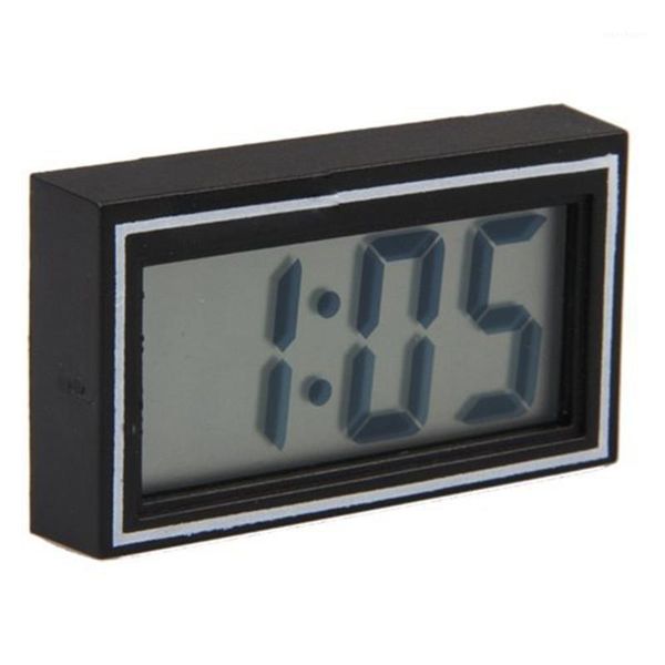 

mini poratble electronic car desk date time calendar clock digital lcd auto truck clock dashboard1