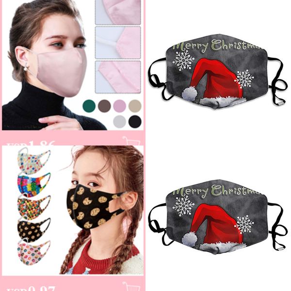 

zmasks washable mascarillas breathable mask christmas protective mouth cover cute face shield fast shipping #lr2