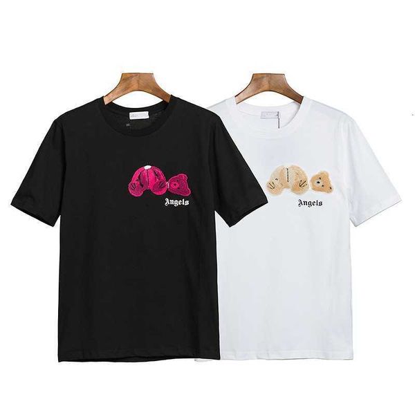 

trendy brand short sleeve t-shirt with fleece and cotton casual coconut angel, White;black