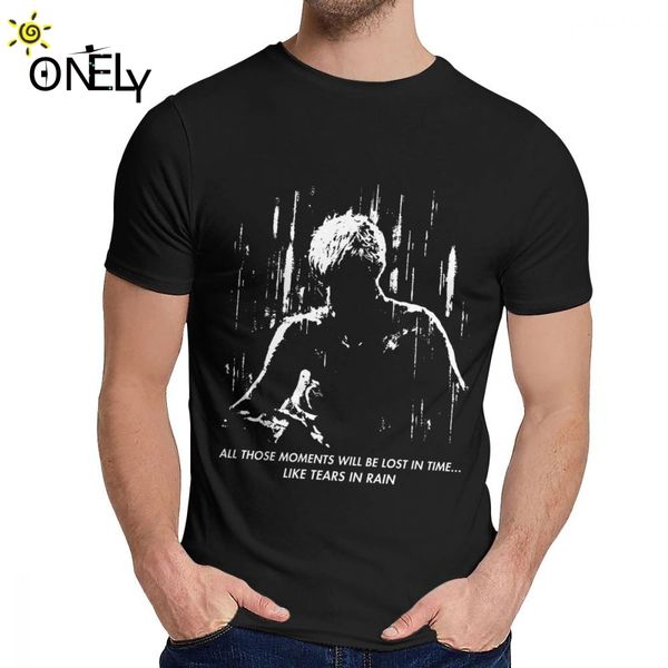 

slim blade runner like tears in rain tee shirt man crazy style amazing classic round neck camiseta sport hooded sweatshirt hoodie