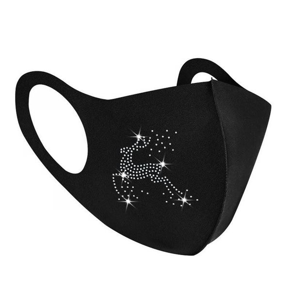 

new mask 1pc women's diamond fashionable printing