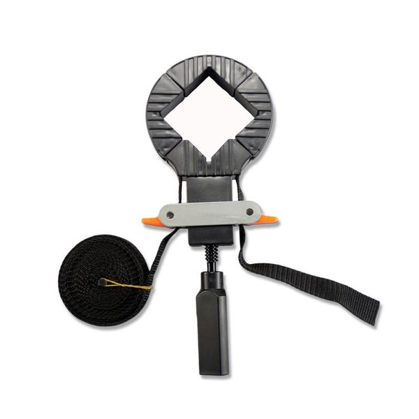

4m belt clamp adjustable woodworking band clamp polygonal clip 90 degrees right angle corner frame clips