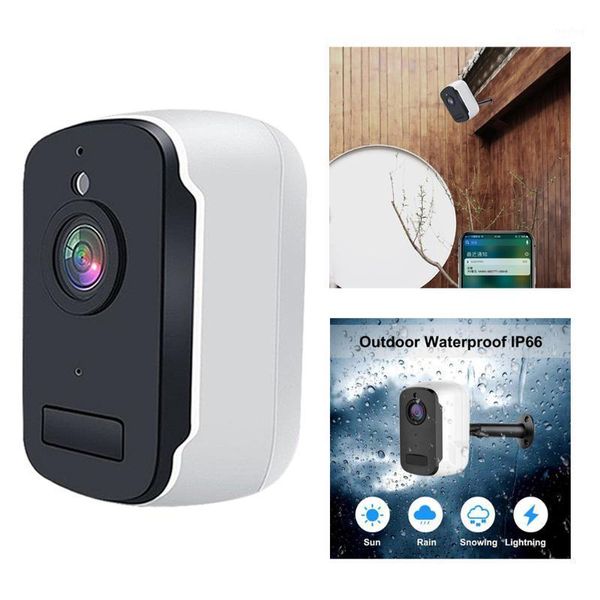 

wifi pir security camera 1080p waterproof outdoor home, durable design,real-time alerts1