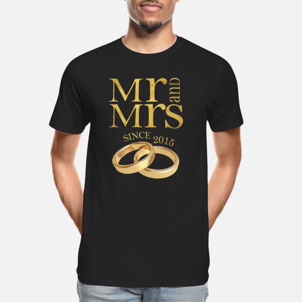 

г-н и г-жа начиная с 2015 годовщина свадьбы пара подарок t shirt fun anime пользовательских tracksuit фуфайки hoodie