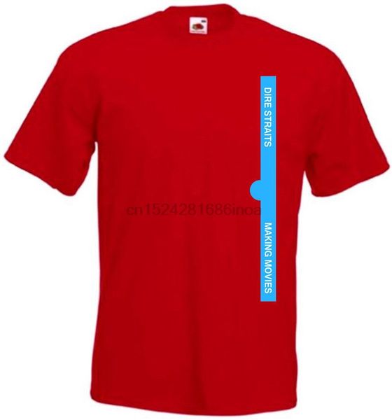 

dire straits - making movies t-shirt red poster all sizes s-3xl new fashion men t shirt novelty o-neck sport hooded sweatshirt hoodie
