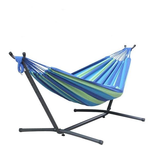 

polyester outdoor portable hammock set with stand colorful hammocks outdoor furnit jllzyb soif