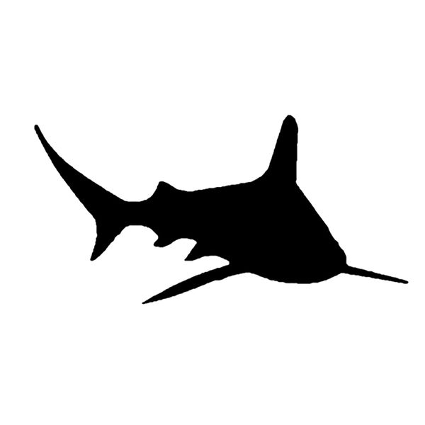 

16*8cm great white shark vinyl decals funny car window bumper novelty jdm drift vinyl decal sticker