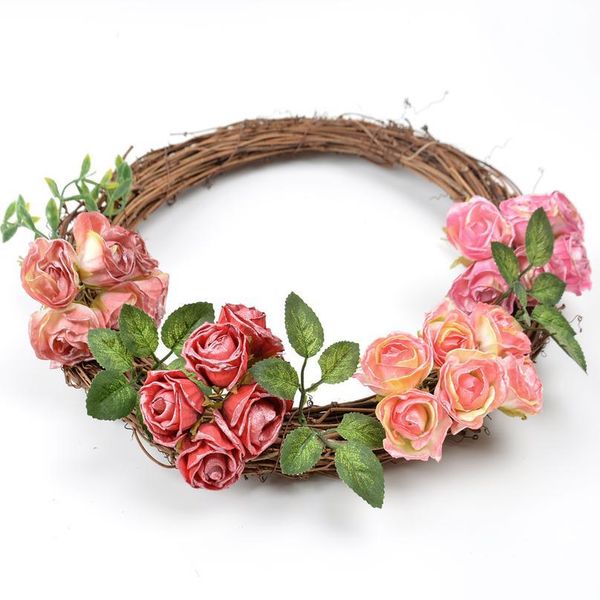 

6pcs/lot pearl metal color artificial rose flowers for wedding home decoration handmade bridal wreath fake flower scra jllodw