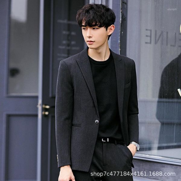 

mens suits blazers mens blazer jacket men suit jacket 2019 new style men's small suit korean style men coat autumn bb50xz1, White;black