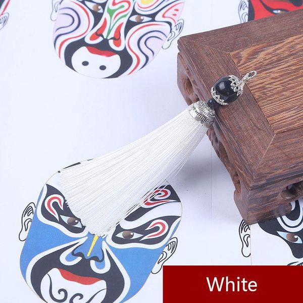 

5pcs lot 14 colors polyester tassel charms pendants with lobster clasps tassel brush for diy earrings jewelry making findings h jllnwx