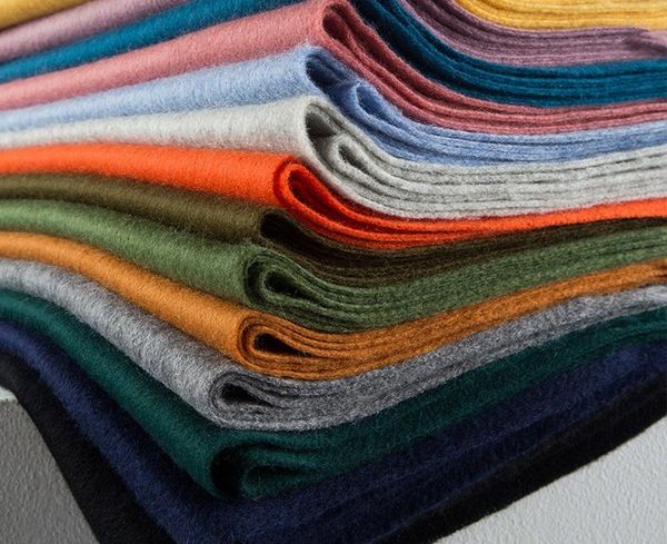 

100% lamb wool autumn winter scarf womem men, Blue;gray