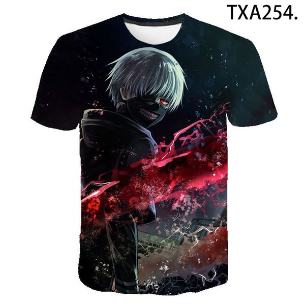 

tokyo ghoul 3d boy girl printed cool 3d print shirts hentai harajuku oversized men clothing
