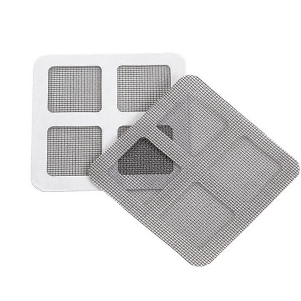 

3 pieces sheer curtains screens door paste repair patch anti-mosquito net ing
