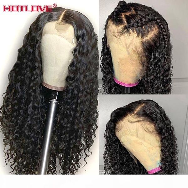 

brazilian kinky curly wigs 13x6 lace front human hair wigs for woman lace front hair pre plucked with baby remy, Black;brown