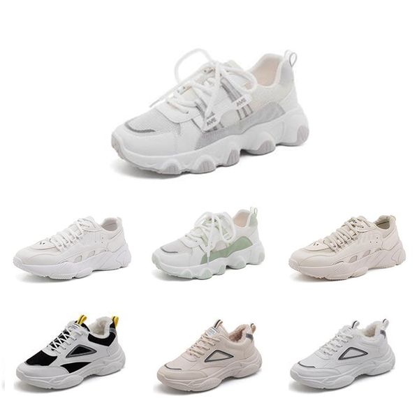 

mens womens casual shoes color white black green pink beige fashion platform shoes mens trainers sport sneakers size 35-44