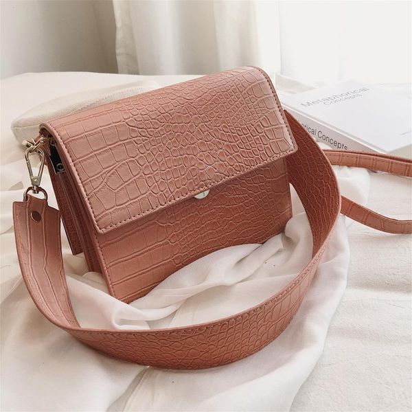 

1pcs new stone pattern small square bag shoulder messenger bag