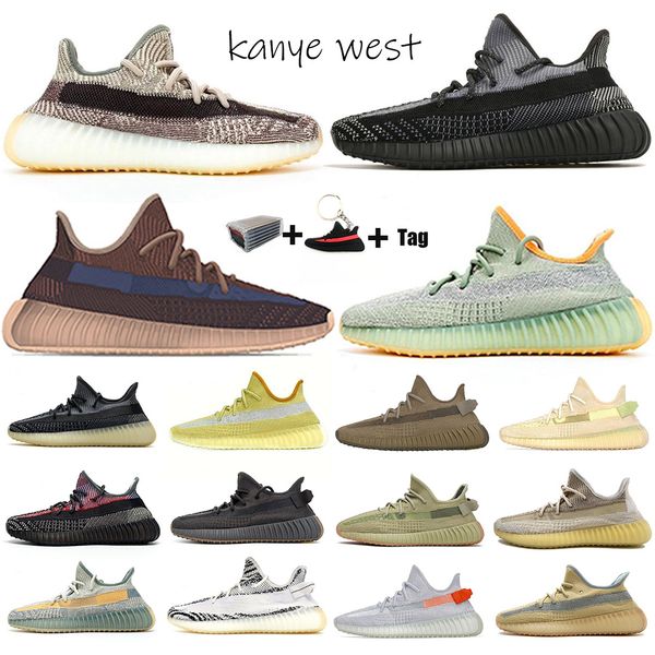 

new kanye asriel israfil cinder marsh reflective mens running shoes yeshaya yecheil zyon oreo linen desert sage flax women trainer sneakers