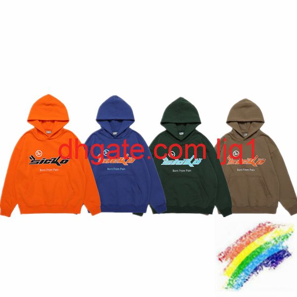 

cotton pullovers heavy fabric embroidery hoodie hooded men women 2020fwss, Black