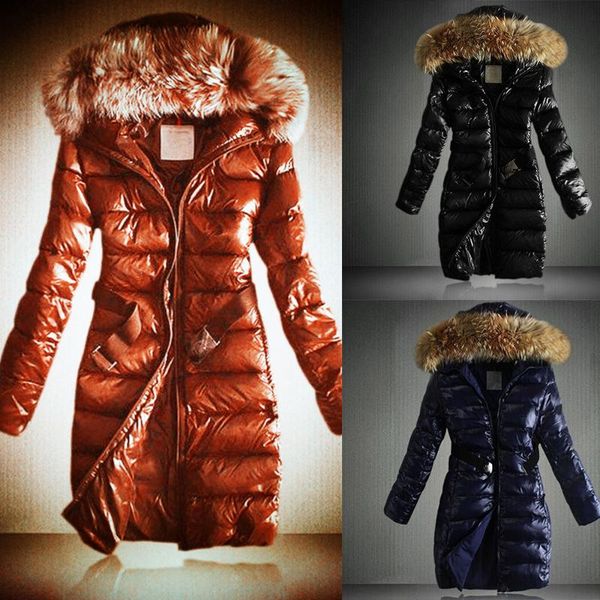 

women's down & parkas quilted padded, Black