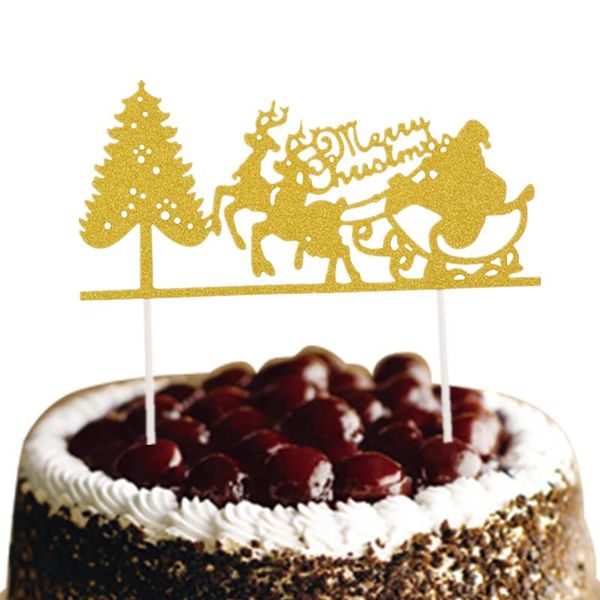 

christmas cake er happy new year santa claus merry christmas cake flags christmas new year's party cake decor xmas flag qyltbq