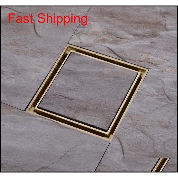 

100% brass shower drain bathroom floor drain tile insert square anti-odor floo qyldln dh_seller2010