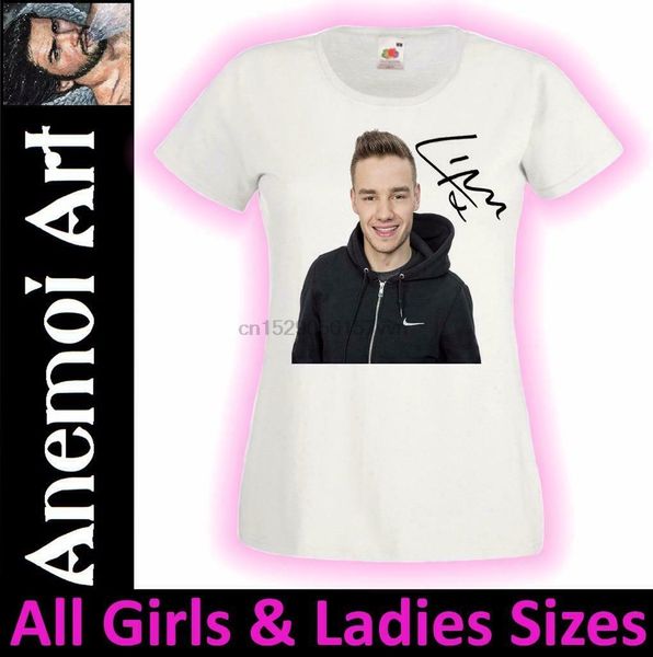 

l292 signed liam payne t shirt tee t-shirt autograph signature 1d one direction sport hooded sweatshirt hoodie